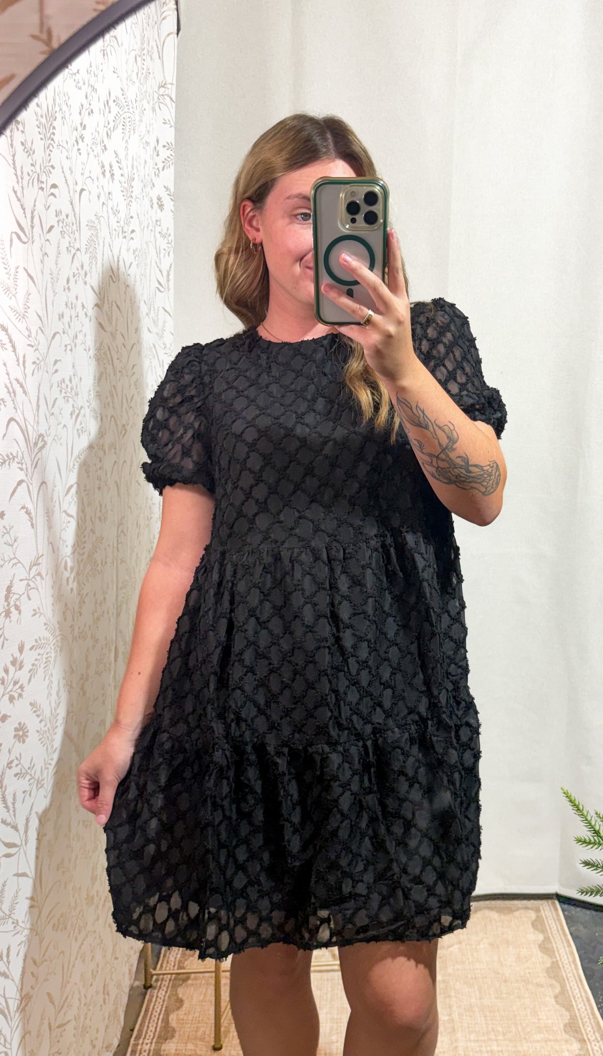 Blackout Babydoll Dress