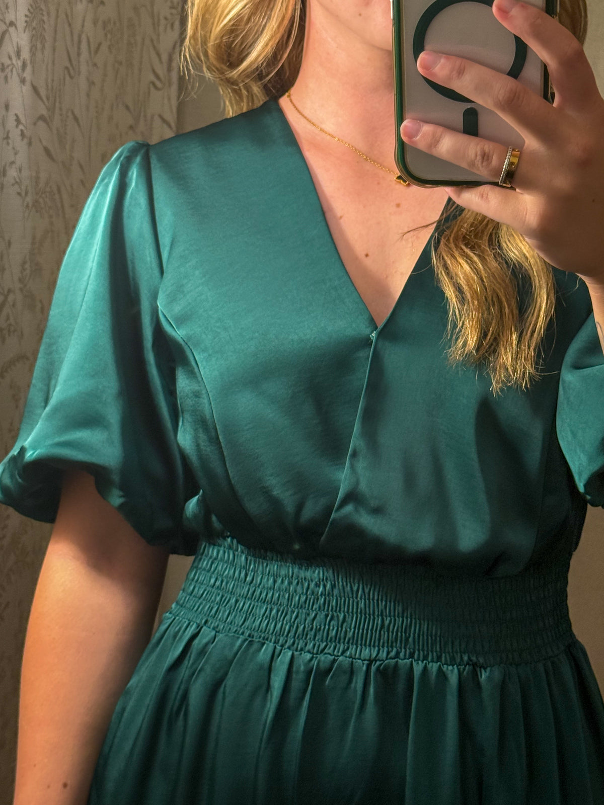 Emerald Elegance Dress