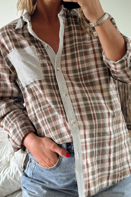 Autumn Acres Plaid Shirt