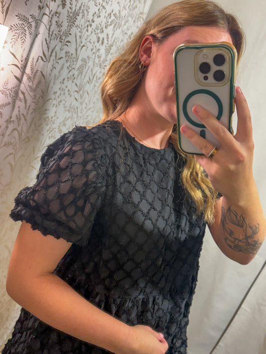 Blackout Babydoll Dress